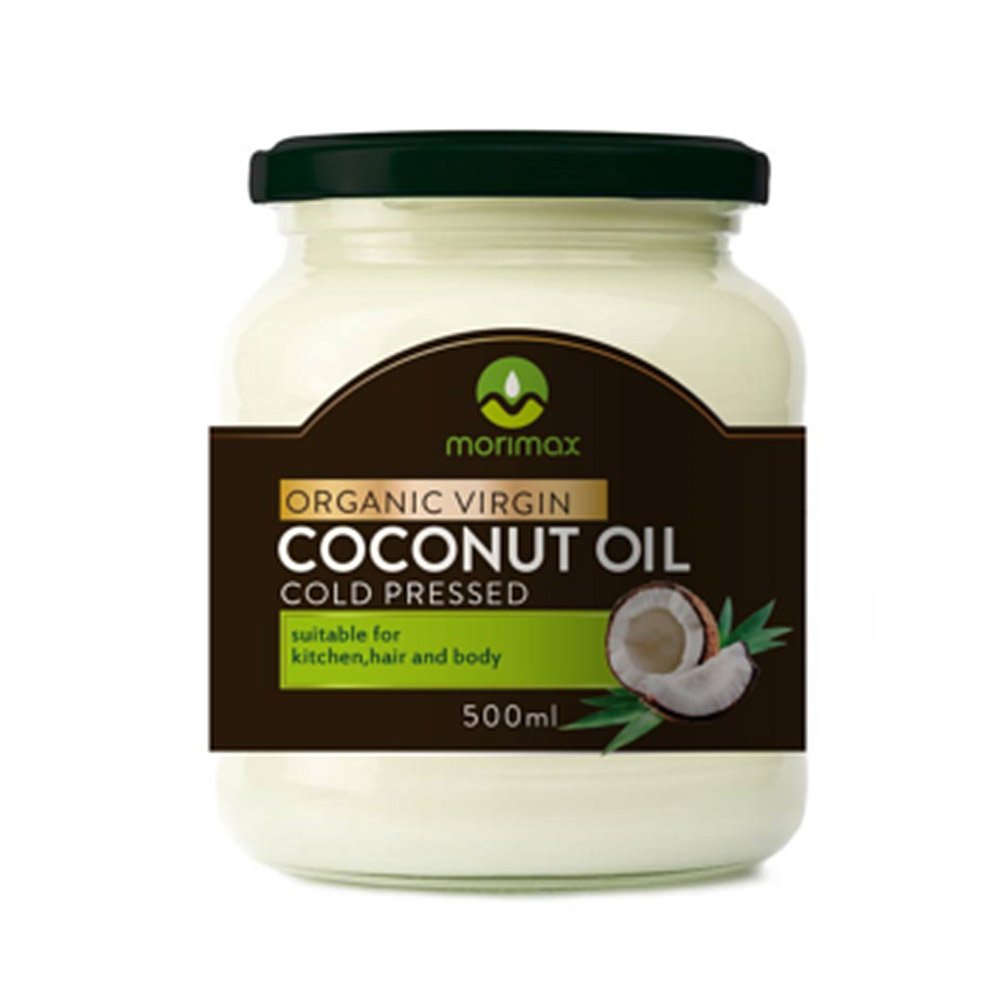 coconut oil label design