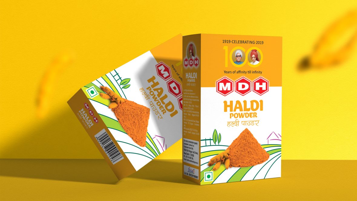 MDH-Haldi-powder-packaging-design