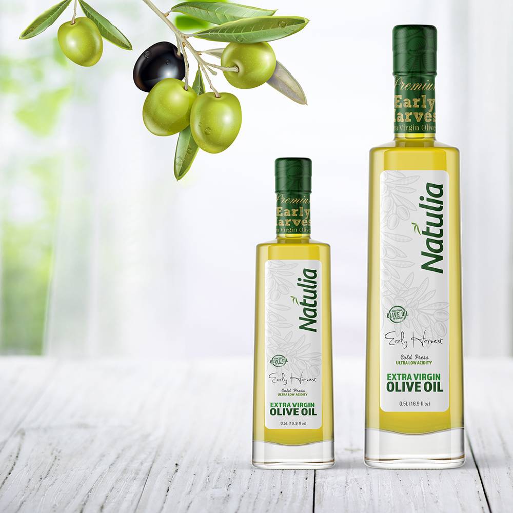 best olive oil label design 