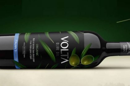 olive oil label design