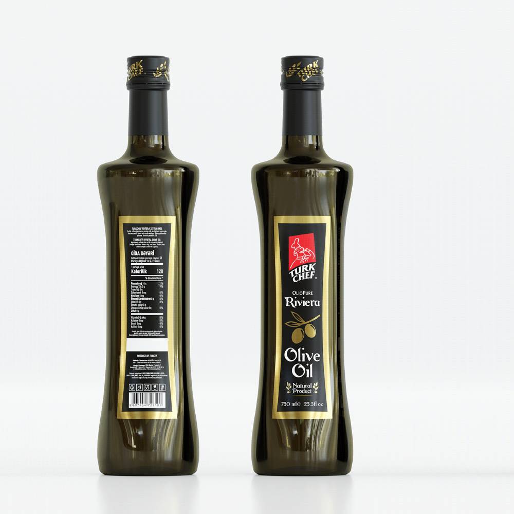 olive oil packaging design 