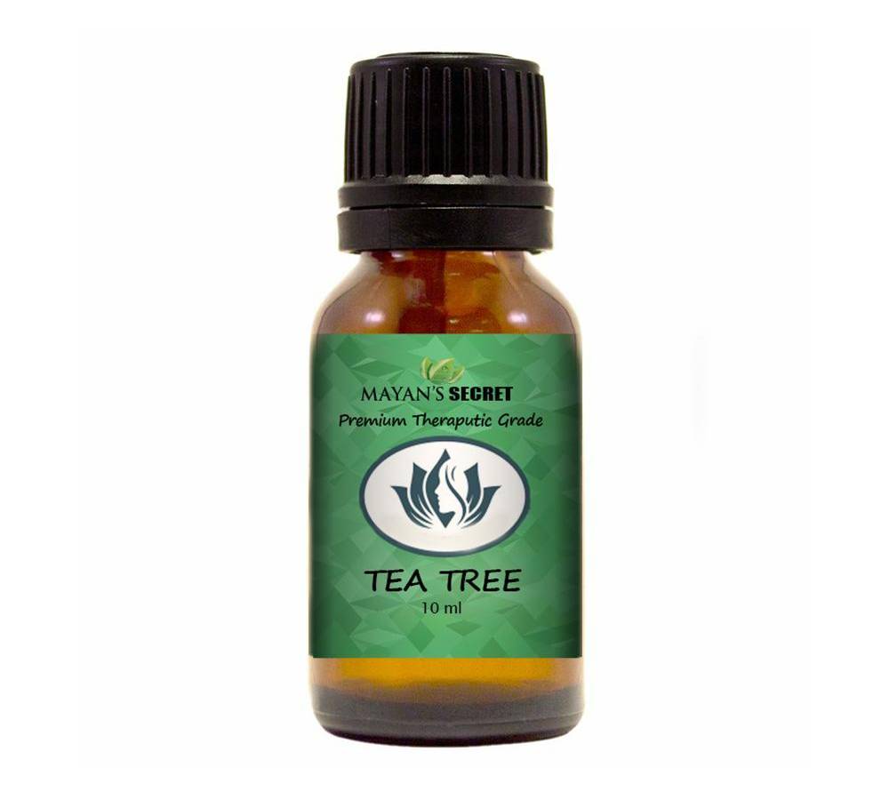 tea tree oil bottle label design 