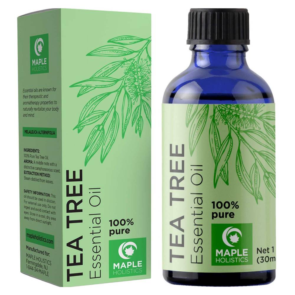 tea tree oil box design 