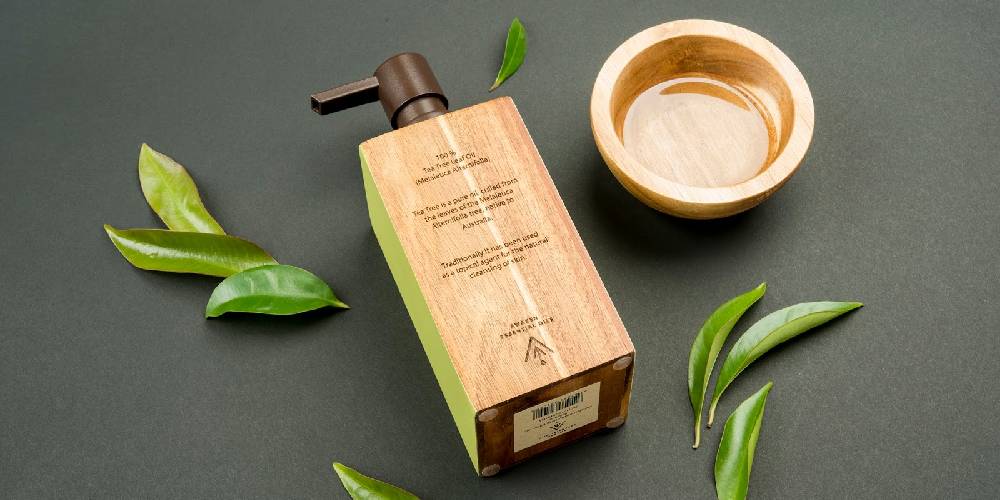 tea tree oil packaging