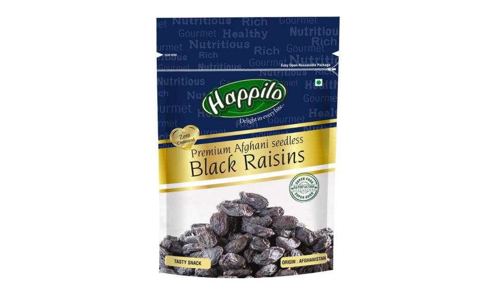 Raisins Pouch Packaging Design 