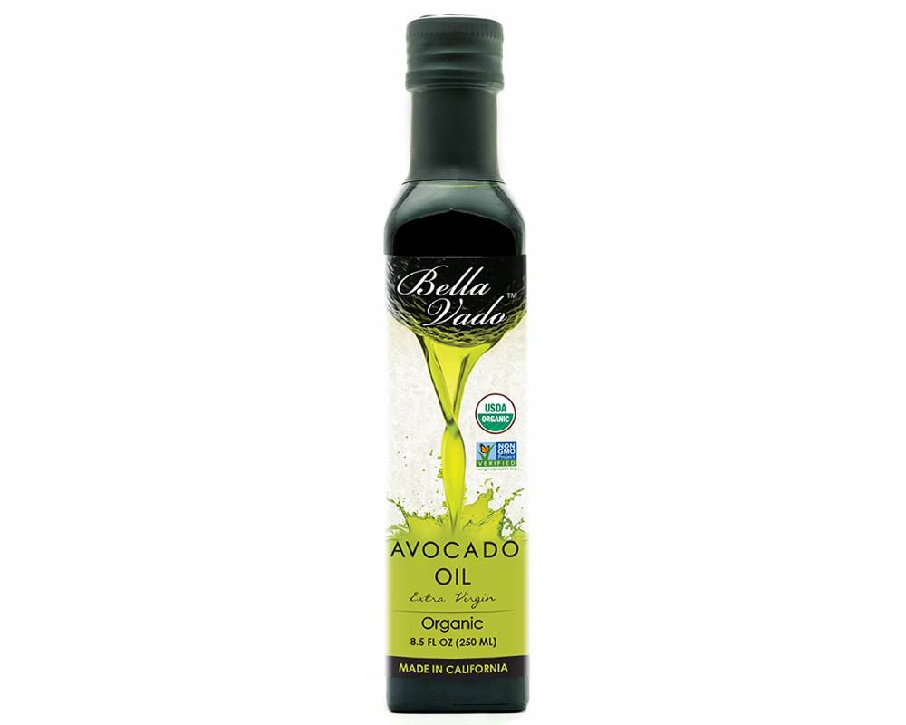 amazing avocado oil label design 