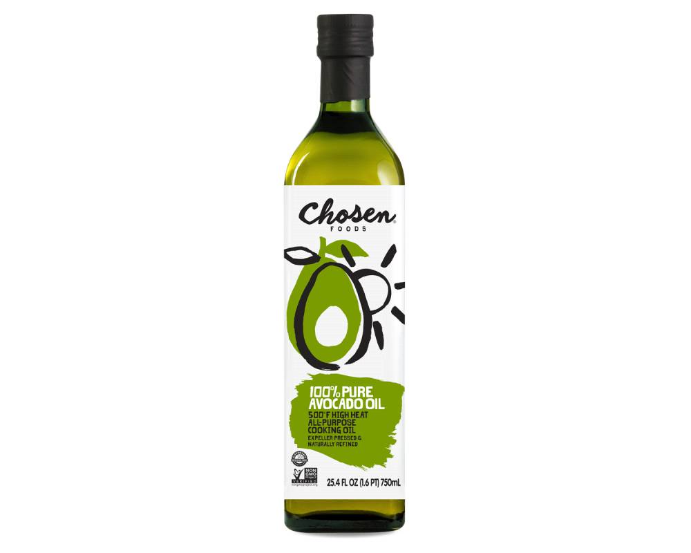 best avocado oil label design 