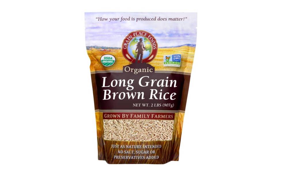 brown rice packaging design inspiration 