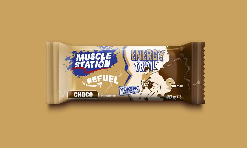 creative energy bar packaging design 