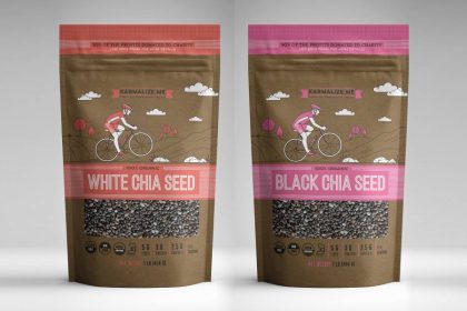 amazing chia seeds packaging design