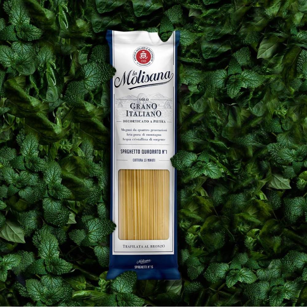 creative pasta pouch packaging