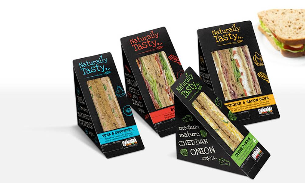 creative sandwich packaging design 