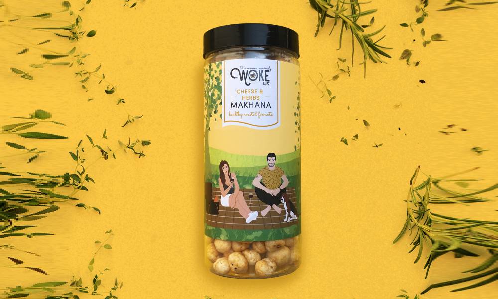 makhana packaging design