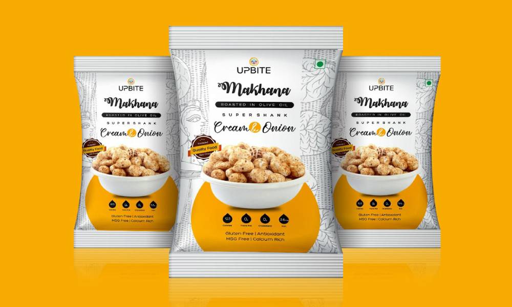 makhana packet design