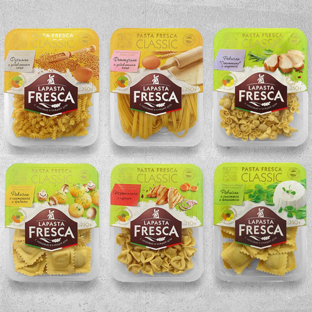 pasta label design