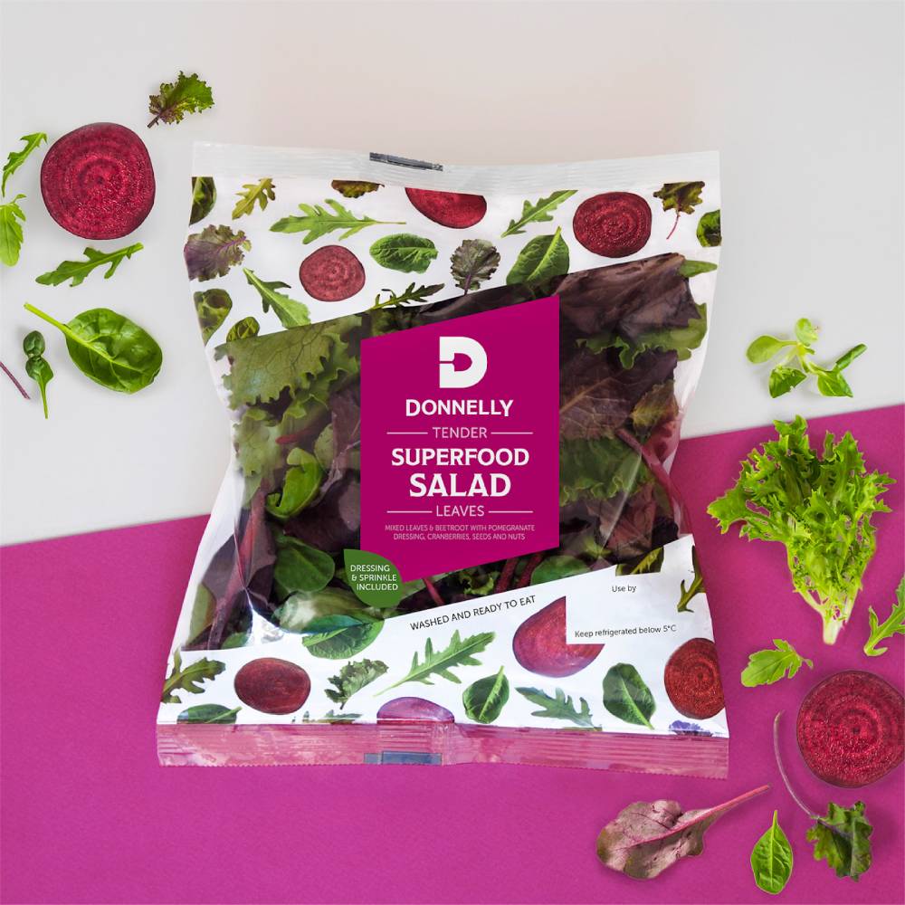 salad packaging design 