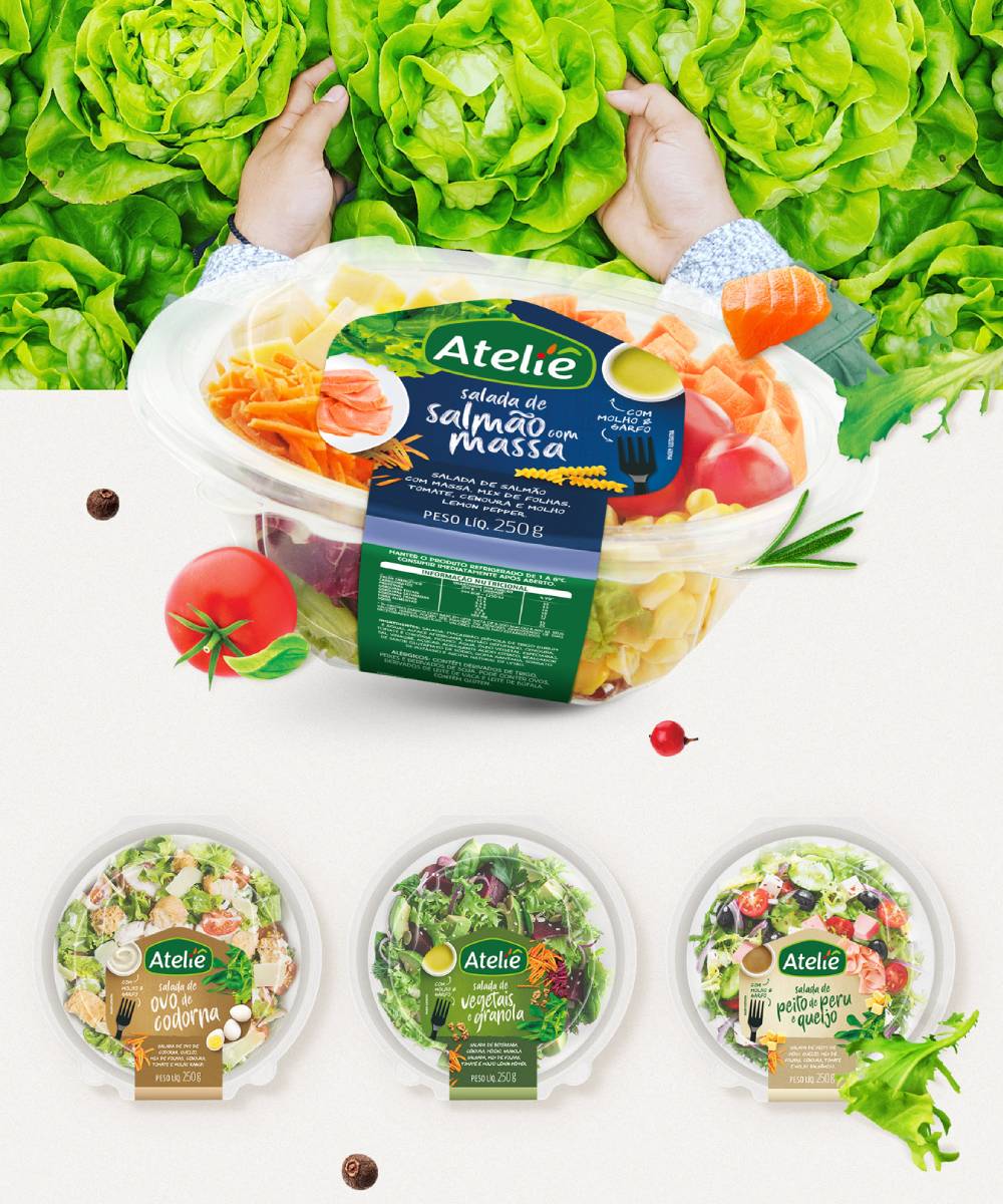 salad packaging design ideas 