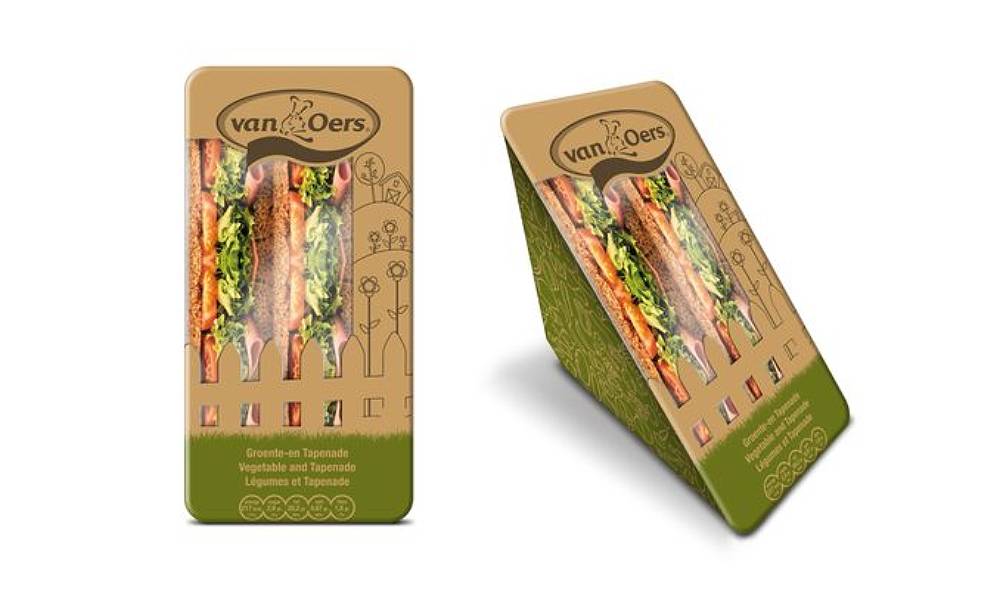 sandwich box packaging design