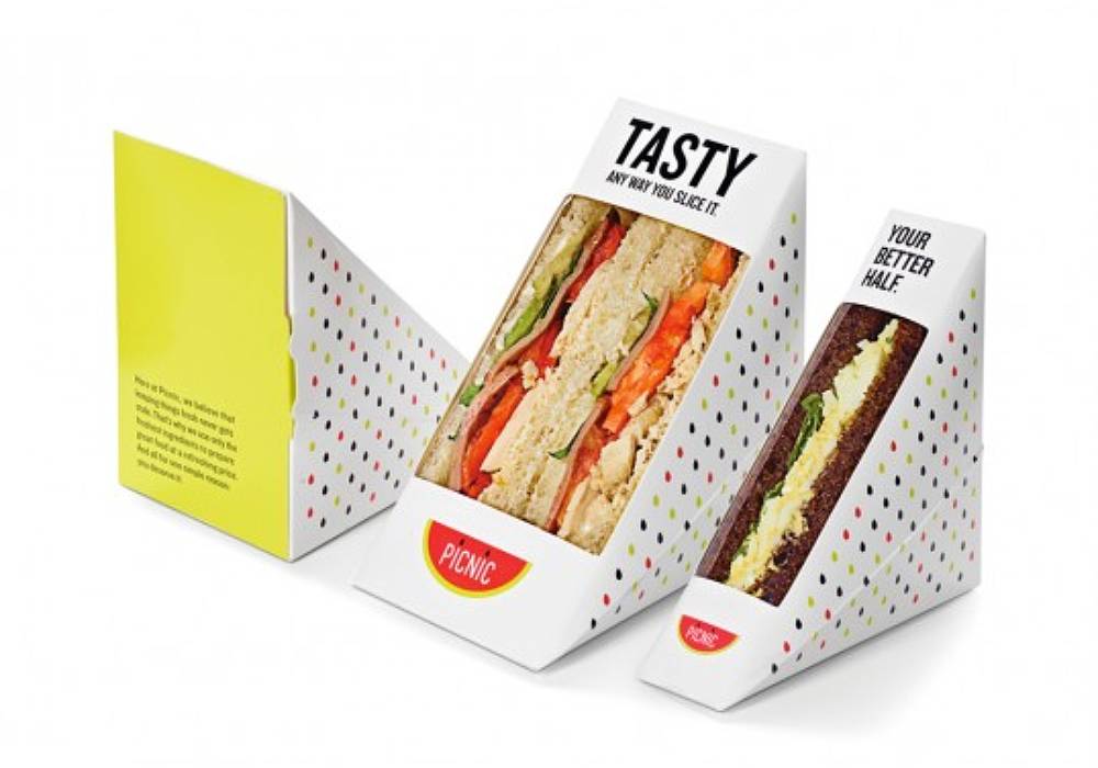 fast food sandwich packaging design 