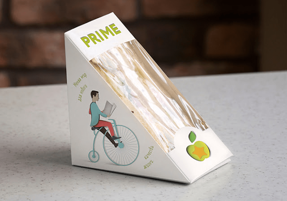 sandwich packaging design