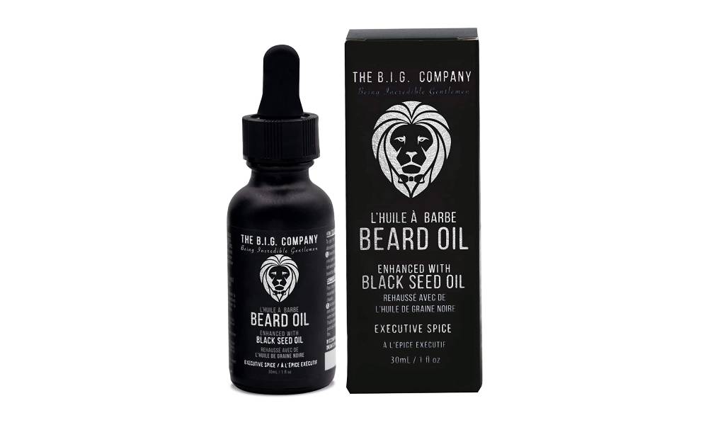 beard oil box design 