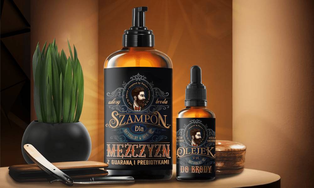 best beard oil packaging design