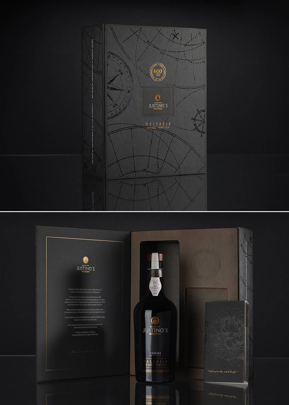 creative wine label design 