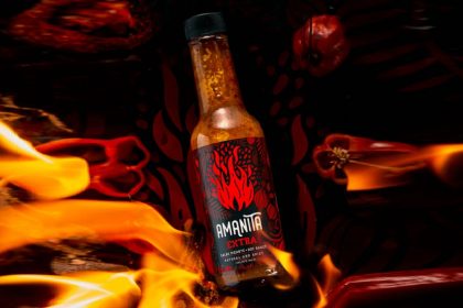 hot sauce label design