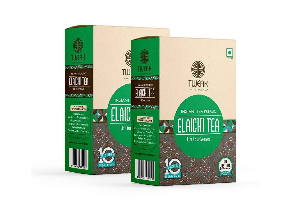 instant tea premix packaging design 