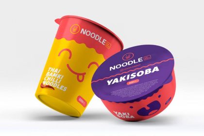 noodle packaging design