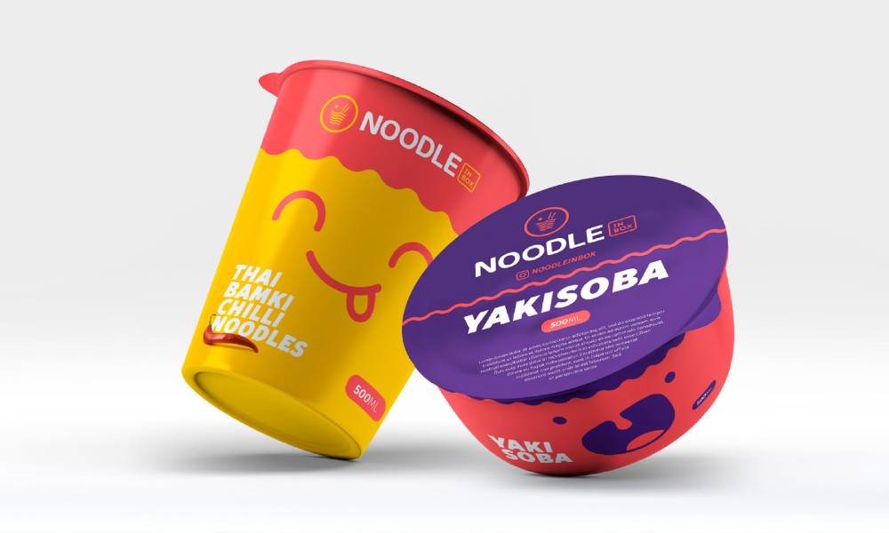 noodle packaging design