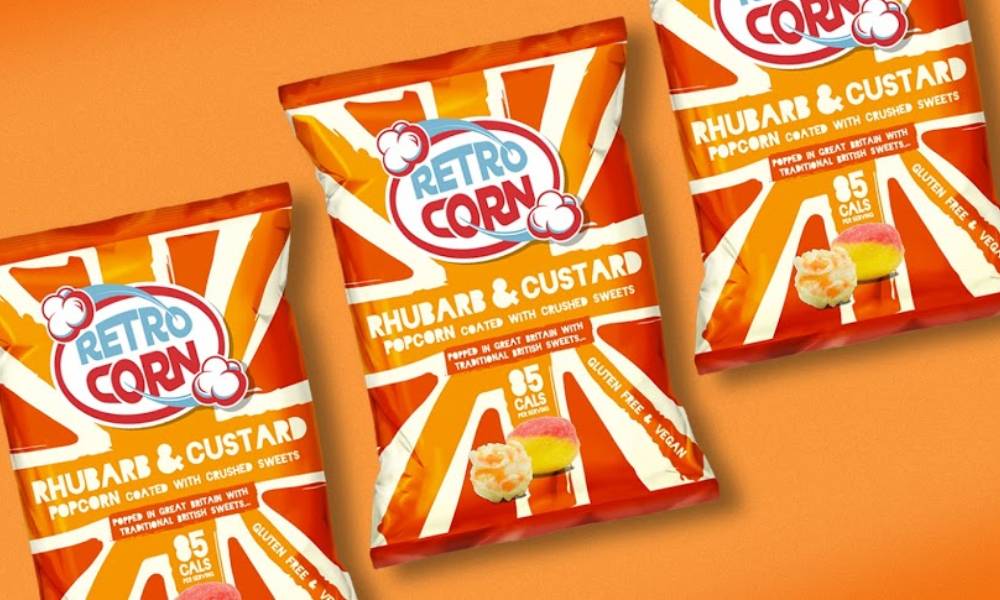 pop corn packaging design 
