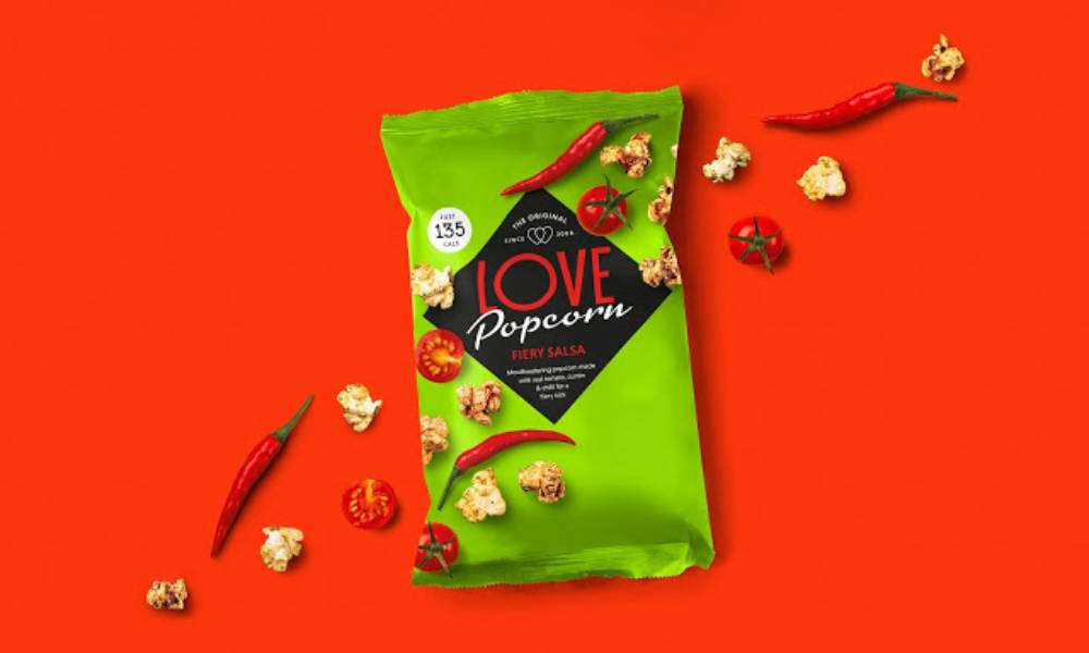 pop corn pouch packaging 