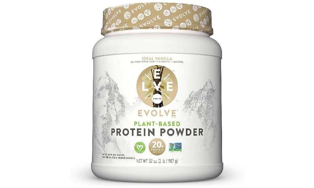 protein powder jar label design 