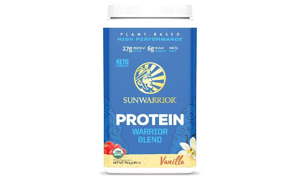 protein powder label design 