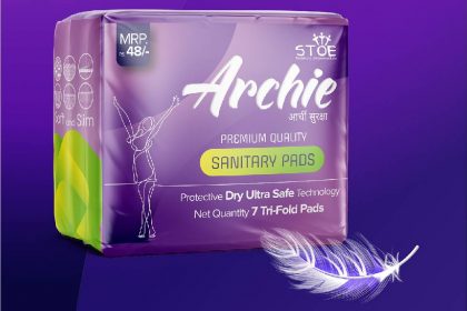 sanitary pads packaging design