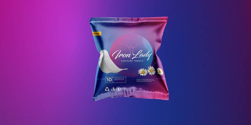 sanitary pads packaging design inspiration 