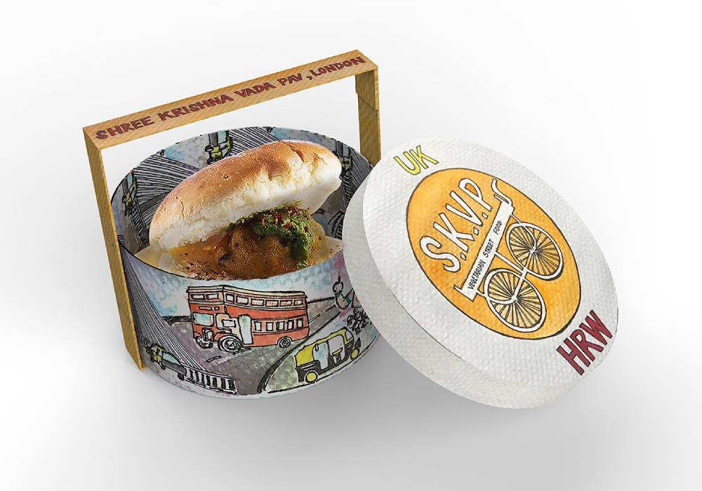 street food packaging design 
