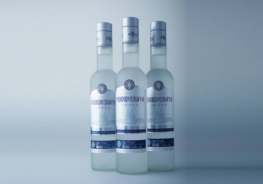 vodka label design