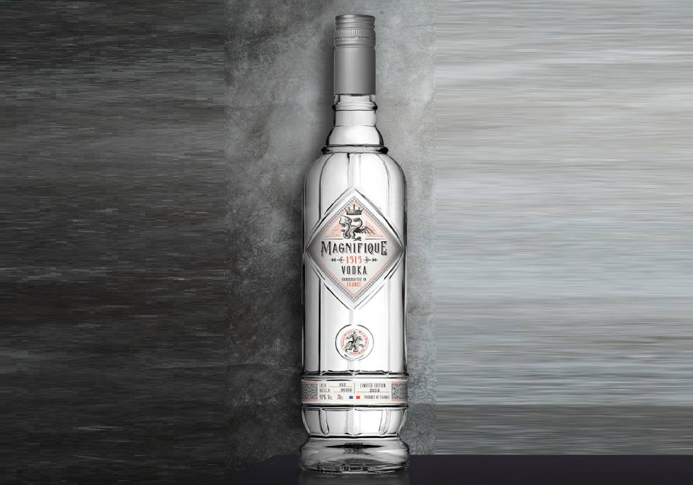 vodka label design