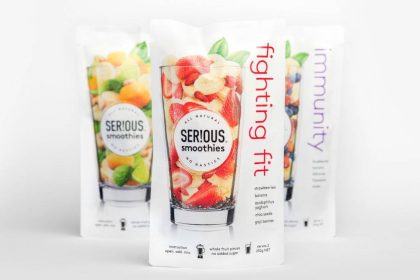 Smoothie Packaging design