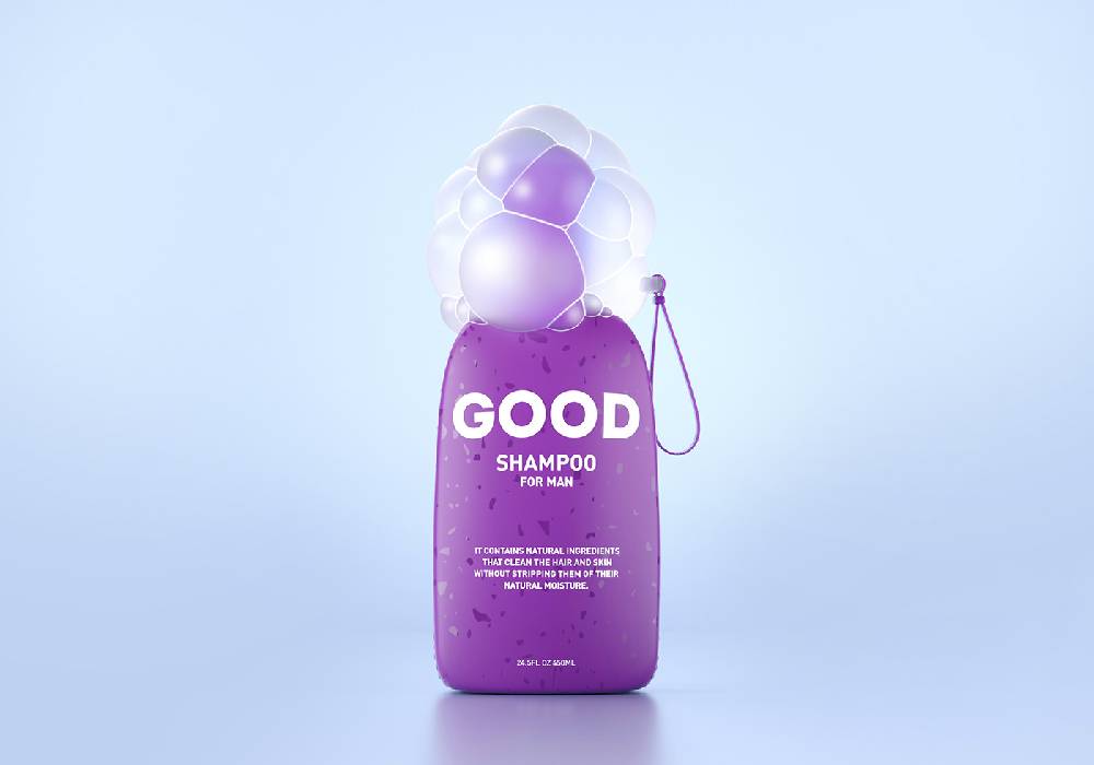 best shampoo packaging design 