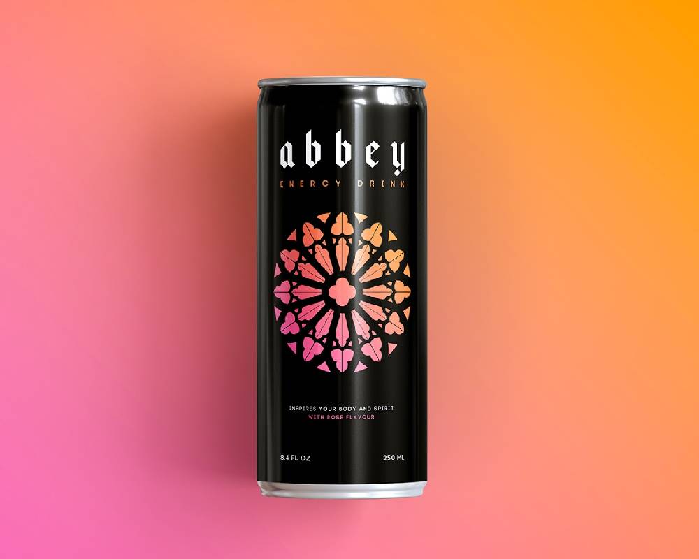 energy drink label design inspiration