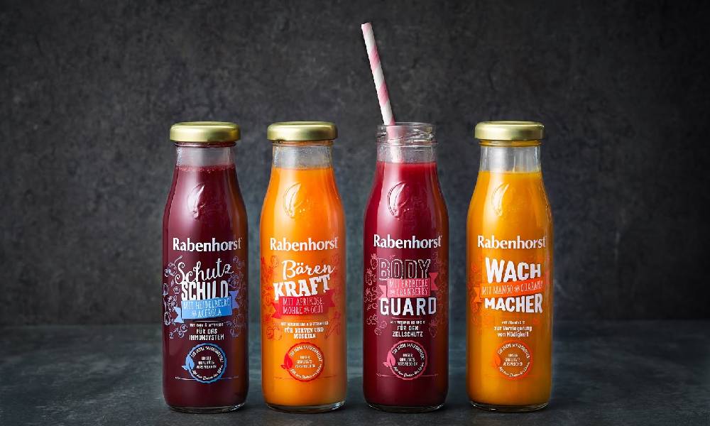 smoothie bottle label design 