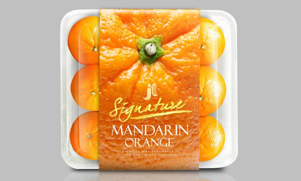 fresh fruit packaging design