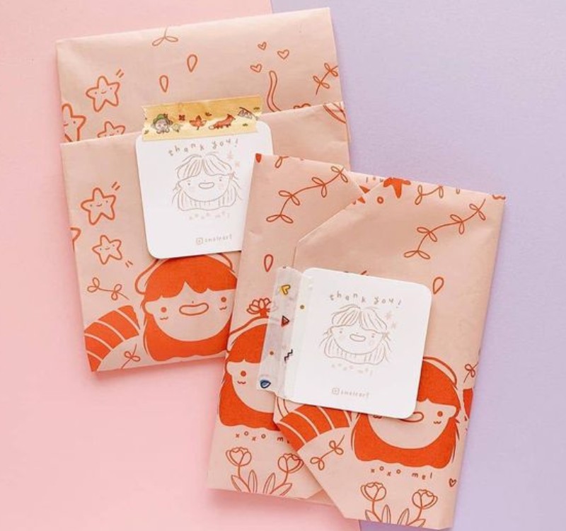 printed paper packaging design 