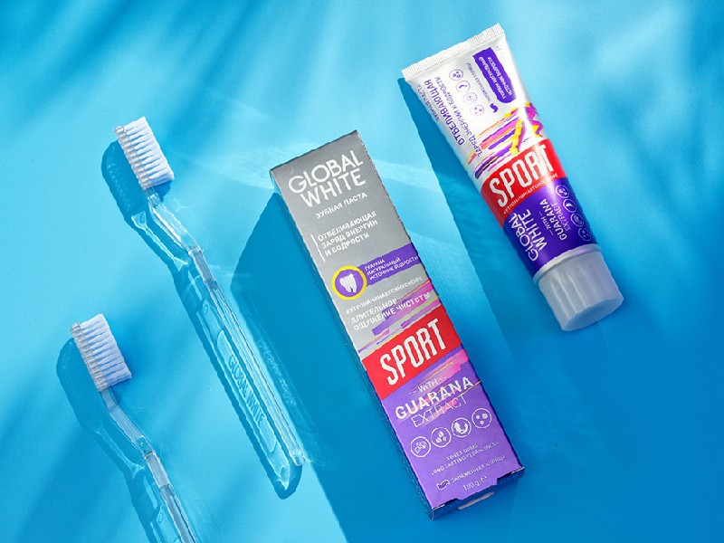 toothpaste box packaging design