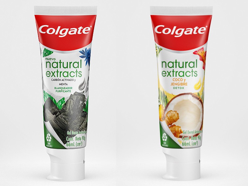 toothpaste label design 