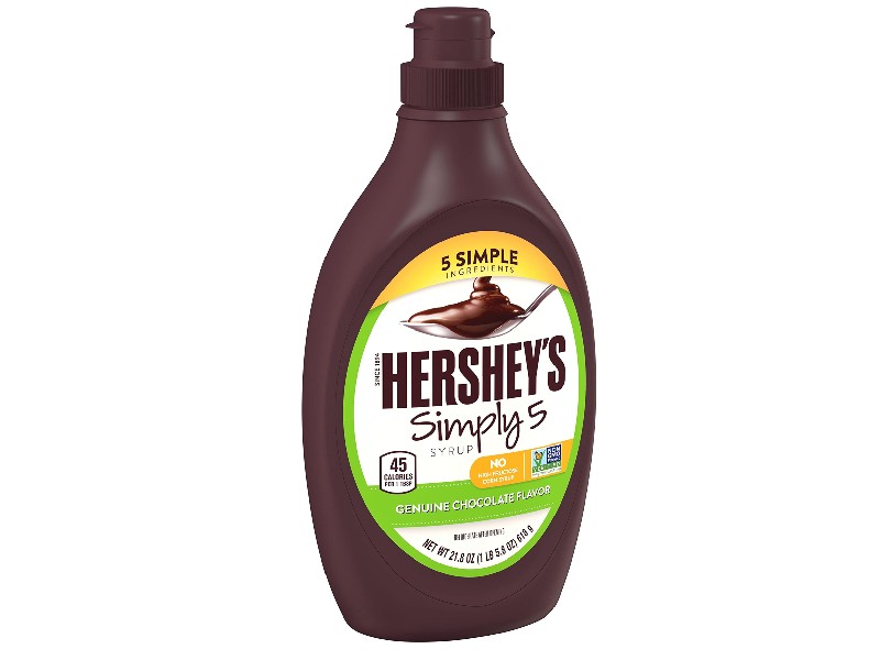 chocolate syrup bottle label design 