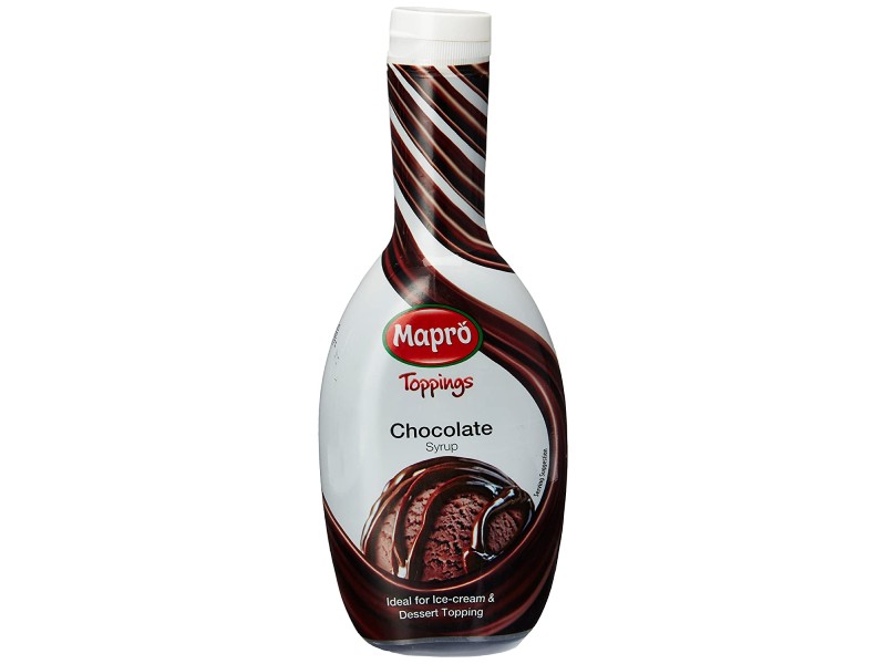chocolate syrup label design 
